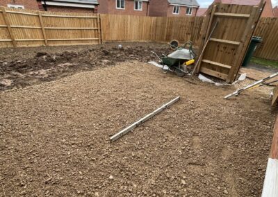 Paving sub base laid