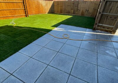 paving textured buff